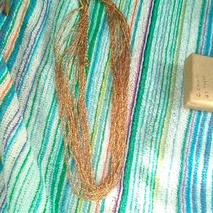 24 strand 16" w3"ext necklace